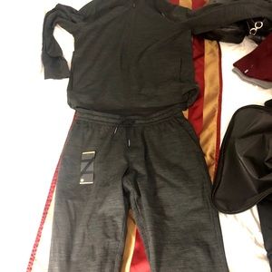 Zella men’s pyrite joggers & zip up hoodie